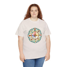 Load image into Gallery viewer, Tee Tibetan Traditional Eight Treasures Pattern Styles Unisex Heavy Cotton
