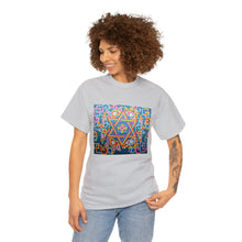 Load image into Gallery viewer, Tibetan traditional pattern printing T-shirt Unisex Heavy Cotton Tee
