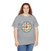 Load image into Gallery viewer, Tee Tibetan Traditional Eight Treasures Pattern Styles Unisex Heavy Cotton
