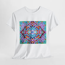 Load image into Gallery viewer, Tibetan Vintage Pattern printing T-shirt Unisex Heavy Cotton Tee
