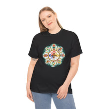 Load image into Gallery viewer, Tee Tibetan Traditional Eight Treasures Pattern Styles Unisex Heavy Cotton
