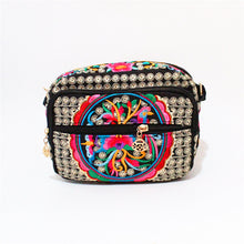 Load image into Gallery viewer, Ethnic Embroidered Multi-layer Bag Ladies Embroidered Casual Cloth Bag.
