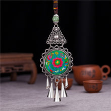 Load image into Gallery viewer, Ethnic Style Old Embroidery Necklace Sweater Chain
