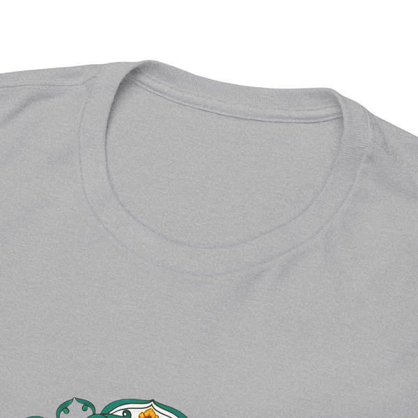 Tee Tibetan Traditional Eight Treasures Pattern Styles Unisex Heavy Cotton