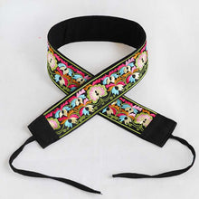 Load image into Gallery viewer, Colorful Embroidery, Wide Waistband, Women&#39;s Decorative Ethnic Style Clothing, Dress, Women&#39;s Waist, Versatile Slim Fitting Belt
