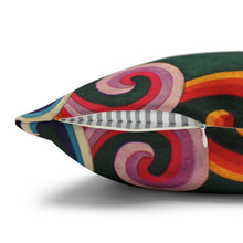 Load image into Gallery viewer, Tibetan Tradition Printing Spun Polyester Square Pillow Case
