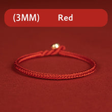 Load image into Gallery viewer, Handmade Tibetan Bracelet Colorful Thread Good Lucky Charm Rope Bracelet &amp; Bangles For Women Men Knots Red Thread Bracelets
