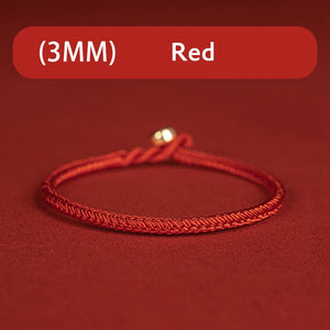 Handmade Tibetan Bracelet Colorful Thread Good Lucky Charm Rope Bracelet & Bangles For Women Men Knots Red Thread Bracelets