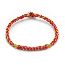 Load image into Gallery viewer, Handmade Tibetan Bracelet Colorful Thread Good Lucky Charm Rope Bracelet &amp; Bangles For Women Men Knots Red Thread Bracelets
