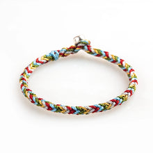 Load image into Gallery viewer, Handmade Tibetan Bracelet Colorful Thread Good Lucky Charm Rope Bracelet &amp; Bangles For Women Men Knots Red Thread Bracelets
