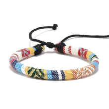 Load image into Gallery viewer, Nepal Ethnic Bohemia Rope Bracelet Men Women Fabric Fil Tissu Bracelet For Men Wristbands Pulseras Hilo Tela Hombre
