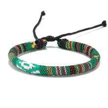 Load image into Gallery viewer, Nepal Ethnic Bohemia Rope Bracelet Men Women Fabric Fil Tissu Bracelet For Men Wristbands Pulseras Hilo Tela Hombre
