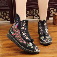 Load image into Gallery viewer, Flat-bottomed Spring and Summer Single-boot Ethnic Embroidered Shoes
