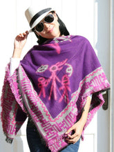 Load image into Gallery viewer, Nepal Vintage Printed Shawl Women&#39;s Imitation Cashmere Warm Ethnic Style Tibetan Scarf
