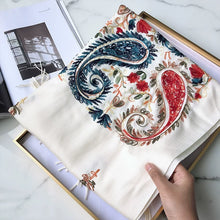 Load image into Gallery viewer, Autumn and Winter New Nepal Imitation Cashmere Cotton Embroidery Colorful Cashew National Scarf
