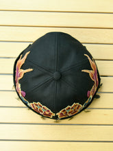 Load image into Gallery viewer, Ethnic Style Embroidery Fringed Hat Retro Personality Brimless Spring and Summer Yuppie Watermelon Hat Trendy Landlord Melon Fur Hat
