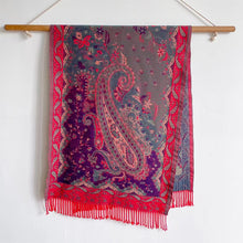 Load image into Gallery viewer, New Tibetan Scarf Female Shawl Retro Cashew Poncho Scarf
