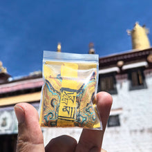 Load image into Gallery viewer, Tibetan Traditional Cloth Bag Amulet, Horse Head Ming King, Great White Umbrella Cover, Buddha Mother, Tara, etc
