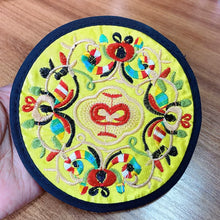 Load image into Gallery viewer, Ethnic Style Embroidery Coaster Characteristics Handicrafts Small Gifts
