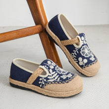 Load image into Gallery viewer, Casual One-pedal Women's Shoes, The Original Craft Embroidered Light-mouth Single Shoes
