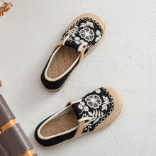 Load image into Gallery viewer, Casual One-pedal Women's Shoes, The Original Craft Embroidered Light-mouth Single Shoes
