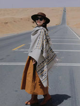 Load image into Gallery viewer, Ethnic Style Wearing Shawl Outside Women's 2026 New Cape Scarf
