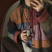 Load image into Gallery viewer, New Tibetan Ethnic Style Retro Old Ceramic Niche Design Art Necklace Sweater Chain
