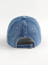 Load image into Gallery viewer, Fashion Versatile Ethnic Style Embroidery Flower Denim Baseball Cap Women's Autumn Sunscreen Shade Cap
