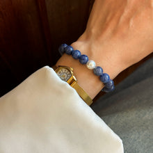Load image into Gallery viewer, Original Tibetan Handmade Braided Rope Natural Lapis Lazuli Blue Nepalese Bracelet
