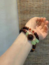 Load image into Gallery viewer, A New Retro and Niche Zen Themed Sandalwood Beads Bracelet Necklace
