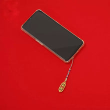 Load image into Gallery viewer, Tibetan Wheel Prayer Tube Brass Material Mobile Phone Keychain Bag Pendant, Ethnic Style Jewelry

