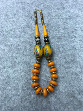 Load image into Gallery viewer, Nepali handmade Tibetan jewelry, vintage ethnic style, trendy fashion, exaggerated large necklace
