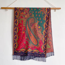 Load image into Gallery viewer, New Tibetan Scarf Female Shawl Retro Cashew Poncho Scarf
