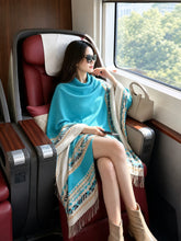 Load image into Gallery viewer, Ethnic Style Wearing Shawl Outside Women's 2026 New Cape Scarf
