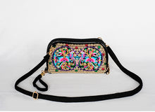 Load image into Gallery viewer, New Ethnic Embroidery Flower Bag Fashion Clutch Bag Shoulder Slung Mobile Phone Bag Mini Bag
