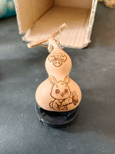 Load image into Gallery viewer, Zodiac Gourd Carving Ornament Pendant Asia Style Gift Natural Handicraft Gourd Moral Ornaments Home Decor
