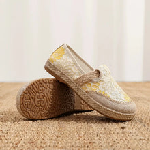 Load image into Gallery viewer, New Ethnic Style Lazy Fisherman Shoes Linen Comfortable Breathable Women's Shoes Retro Style Soft Sole Cloth Shoes
