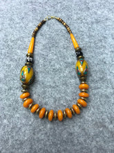 Load image into Gallery viewer, Nepali handmade Tibetan jewelry, vintage ethnic style, trendy fashion, exaggerated large necklace
