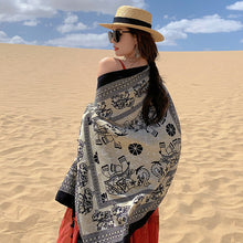 Load image into Gallery viewer, Outdoor Leisure Ethnic Style Comfortable Breathable Scarf Big Shawl
