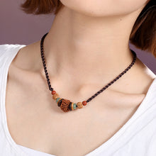 Load image into Gallery viewer, Retro Literature and National Decorations Female Necklace
