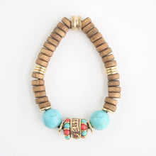 Load image into Gallery viewer, Retro Turquoise Ethnic Nepalese Handmade Bracelets, Personalized Women&#39;s Artistic Gifts
