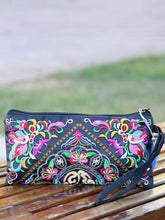 Load image into Gallery viewer, Ethnic Style Tassel Floral Double-Sided Embroidery Portable Bags
