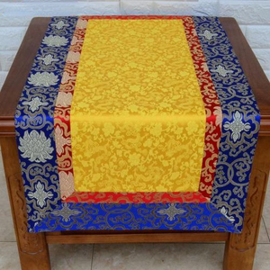 Tibetan teaching tablecloth Buddha tablecloth Tibetan decoration home Buddha hall layout tablecloth