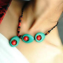 Load image into Gallery viewer, Vintage Handmade Clavicle Necklaces Accessories
