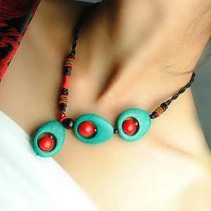 Vintage Handmade Clavicle Necklaces Accessories