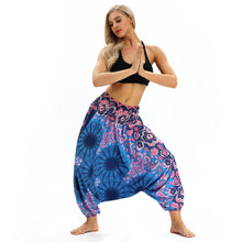 Load image into Gallery viewer, Printed high waist fitness yoga pants women-1
