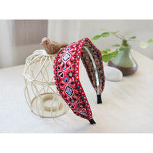 Load image into Gallery viewer, National Embroidery Fabric Hairband  Headband
