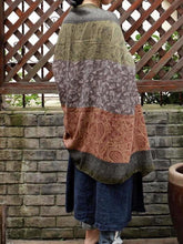 Load image into Gallery viewer, Vintage Pattern Comfortable Cotton Ethnic Style Big Scarf Shawl
