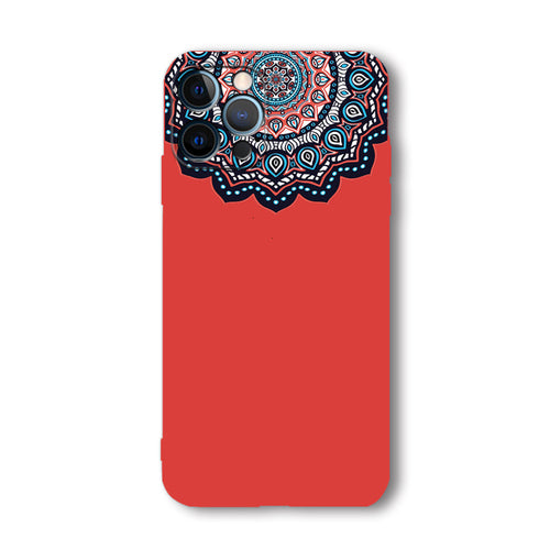 Tibetan pattern iPhone 13/12/11 Pro/Pro Max case