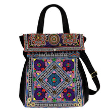 Load image into Gallery viewer, Original Ethnic Embroidery Bag Large Capacity One Shoulder Portable BAG TRAVEL BAG Canvas Bag Women&#39;s Bag
